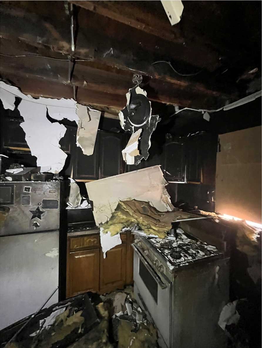 Emergency mitigation — technicians responding to severe property damage